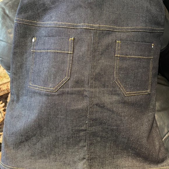 NWT CARVEN MINI JEAN SKIRT - Picture 6 of 6